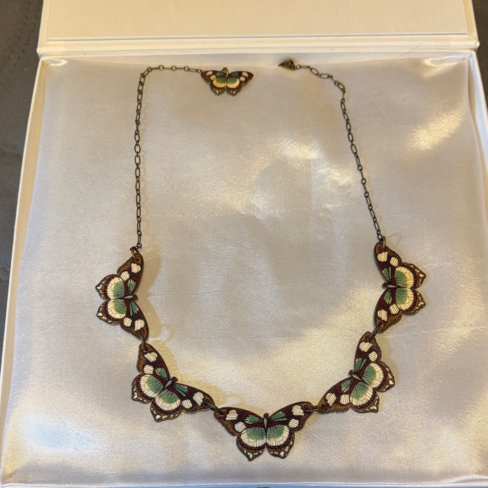Butterfly Pendant Necklace